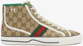 Thumbnail for your product : Gucci Tennis 1977 Gg Supreme High-top Trainers