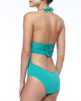 Thumbnail for your product : L-Space Swimwear by Monica Wise Portofino Plunge One-Piece