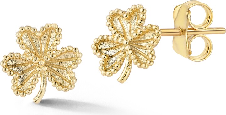 Ember Fine Jewelry Clover Stud Earrings