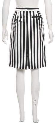 Marc Jacobs Striped Pencil Skirt