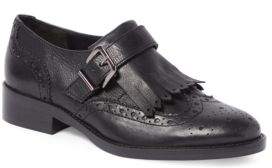 Dune London Gospel Leather Monk Brogue Shoes