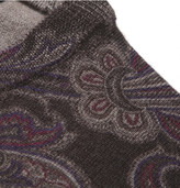 Thumbnail for your product : Etro Printed Wool Crew Neck Sweater