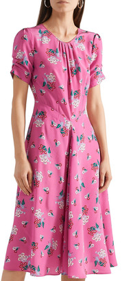 Altuzarra Tuesday Floral-print Silk Crepe De Chine Dress