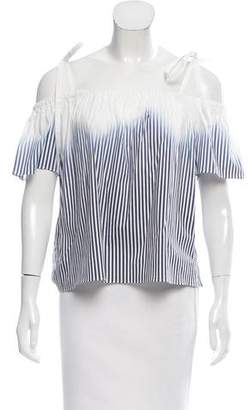 Milly Eden Ombré Striped Top w/ Tags
