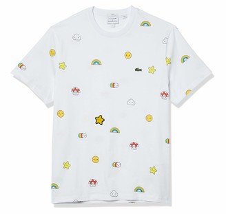 Lacoste Men's CROCOSERIES Friends with You Short Sleeve T-Shirt - ShopStyle