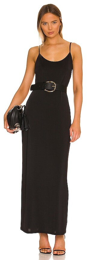 Black Slip Dress With Sleeves | Shop the world's largest 
