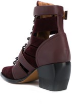 Thumbnail for your product : Chloé Rylee 70mm cut-out boots