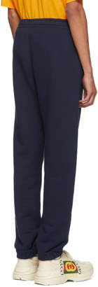 Gucci Navy NY Yankees Edition Patch Lounge Pants