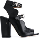 Laurence Dacade - ankle length sandals - women - Cuir de veau/Cuir - 38.5