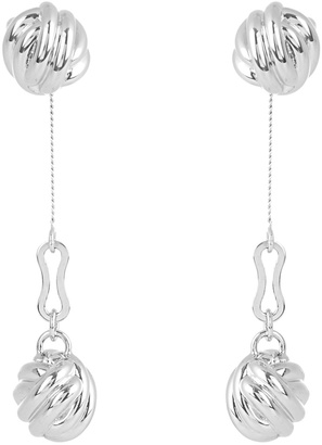 Balenciaga Knot drop earrings