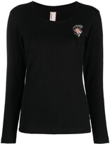 Thumbnail for your product : Antonio Marras Appliqué Longsleeved Top