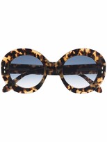 Thumbnail for your product : Isabel Marant Sunglasses Round Tortoise Sunglasses