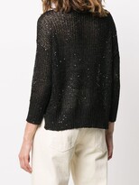 Thumbnail for your product : Snobby Sheep Sequin Embellished Jumper