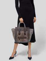 Thumbnail for your product : Celine Python Mini Luggage Tote