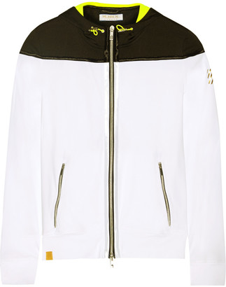 Monreal London Hooded stretch-jersey jacket