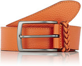 Thumbnail for your product : Barneys New York Men's Braided-Keeper Calfskin Belt