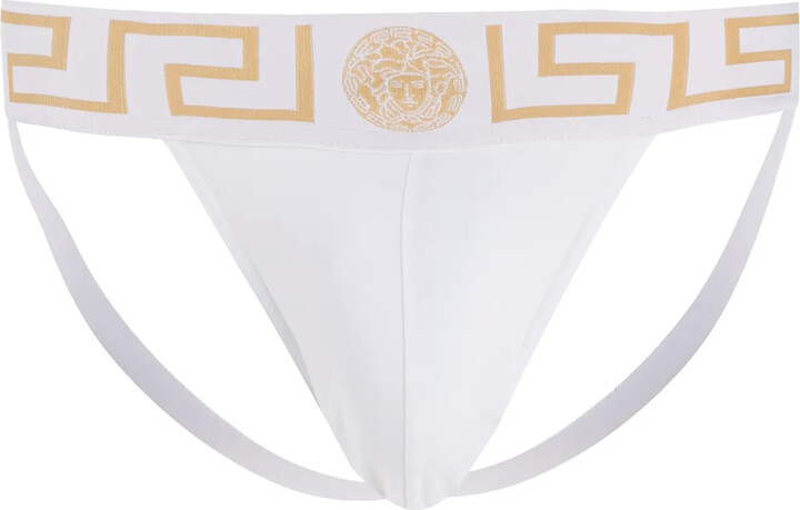 Versace Greca Border jockstrap