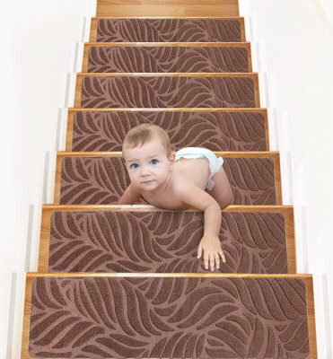 Red Barrel Studio Anti Slip Carpet Staircase