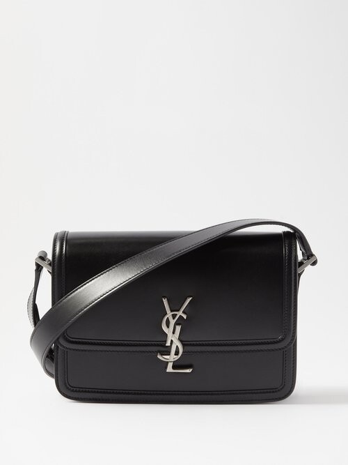 Saint Laurent Solferino Monogram Leather Crossbody Bag - ShopStyle