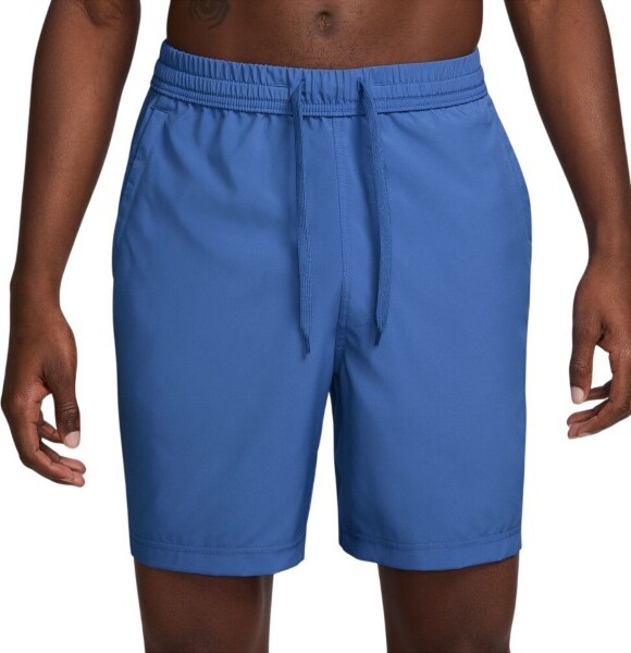 "Men's Nike Form Dri-FIT 7"" Unlined Versatile Shorts Large Comet Blue/Black"
