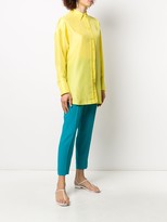 Thumbnail for your product : Escada Silk Collared Blouse