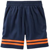 Thumbnail for your product : Osh Kosh Boys 4-8 Striped Hem Active Shorts
