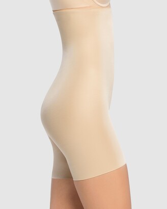 Spanx Women's Nude High Waisted Briefs - Power Conceal-Her - Size XL at The Iconic
