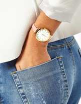 Thumbnail for your product : ASOS Large Face Slim Strap Watch