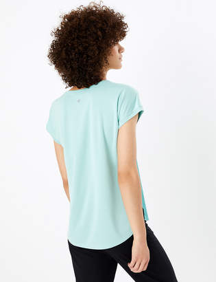 Marks and Spencer Quick Dry Round Neck Short Sleeve Top