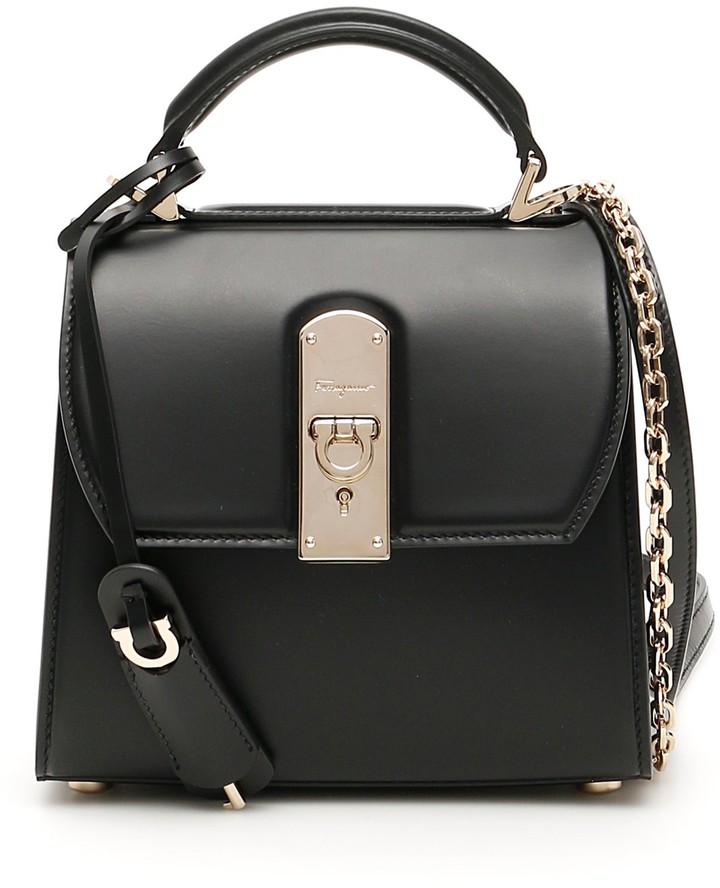 Salvatore Ferragamo Boxyz Small Bag ShopStyle Totes