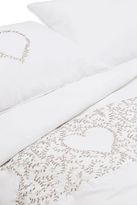 Thumbnail for your product : Next Dainty Embroidered Heart Bed Set