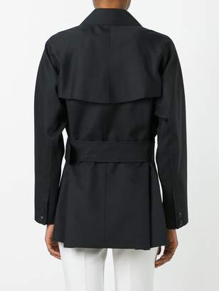 Issey Miyake geometric pattern coat