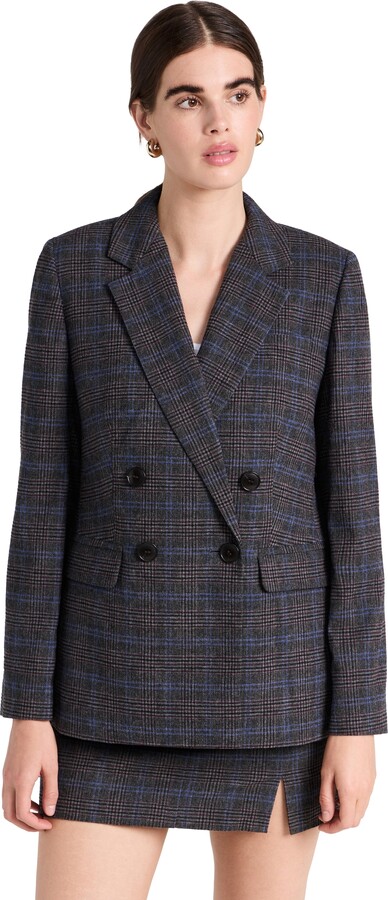 Madewell The Rosedale Blazer in Plaid