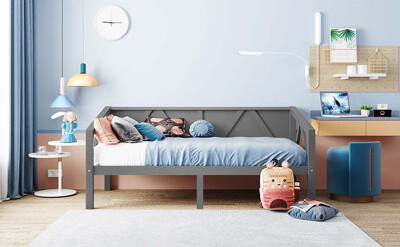 Winston Porter DaybedPlatform Bed for Bedroom