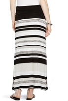 Thumbnail for your product : White House Black Market Stripe Convertible Maxi Skirt