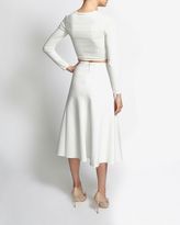 Thumbnail for your product : Ohne Titel Jersey Knit Crop Top: White