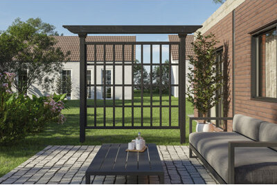 Vita Cedar Wood Lattice Panel Trellis