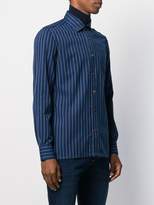 Thumbnail for your product : Kiton regatta stripes shirt
