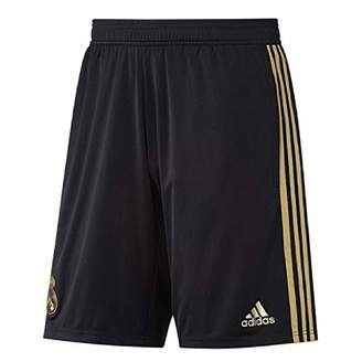 adidas Men's Real Tr Sho Shorts, Black/Dark Football Gold, 2XL