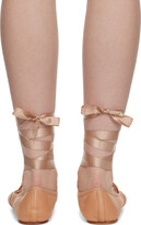 Thumbnail for your product : Repetto Tan Sophia Ballerina Flats