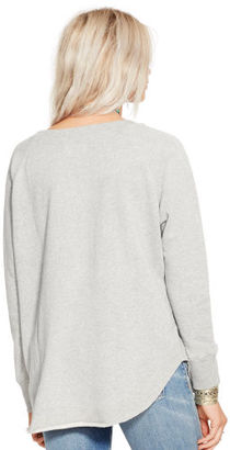 Denim & Supply Ralph Lauren Beaded French Terry Sweatshirt