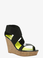 Thumbnail for your product : Torrid Dirty Laundry Elastic Strap Wedge Platforms (Medium Width)