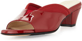 Thumbnail for your product : Taryn Rose Odi Stretch Patent Slide, Red