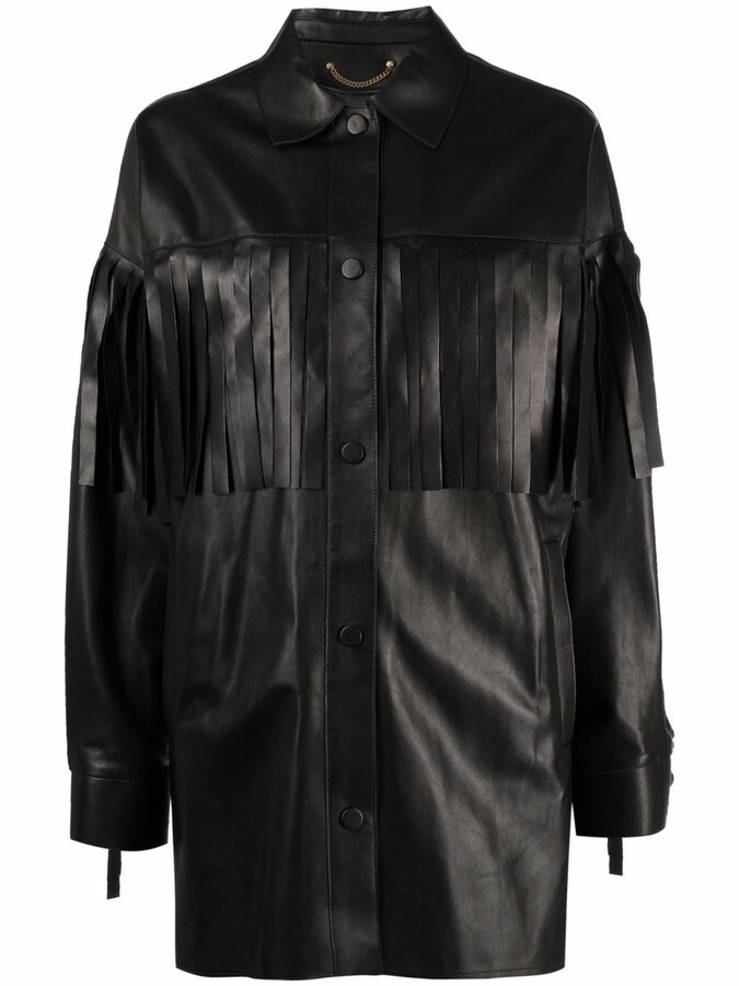 Leather Fringe Jacket | Shop the world's largest collection of 