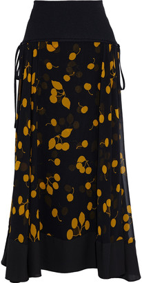 gauze maxi skirt