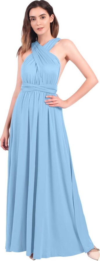 pale blue bridesmaid dress uk