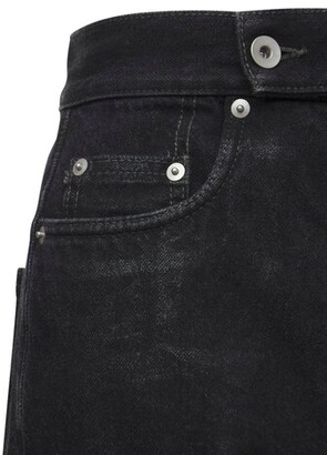 Rick Owens Cotton Denim Bootcut Jeans