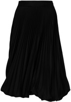 Thumbnail for your product : we11done High-Waisted Pleated Skirt