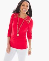 Thumbnail for your product : Travelers Classic Cold-Shoulder Top