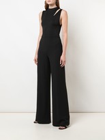 Thumbnail for your product : Alice + Olivia Ivy wide-leg cutout jumpsuit